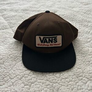 Vans Brown and Black Cap